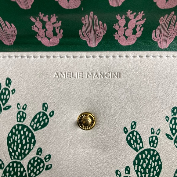Anthropologie Amelie Mancini Great Outdoors Cactus Pouch Bag - Picture 4 of 7